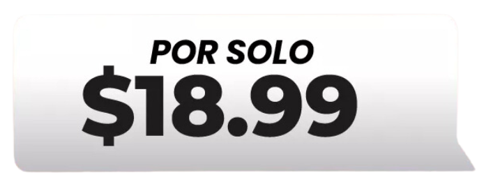 Por solo $18.99